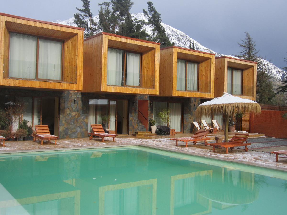 Cajon Del Maipo Lodge San José de Maipo エクステリア 写真
