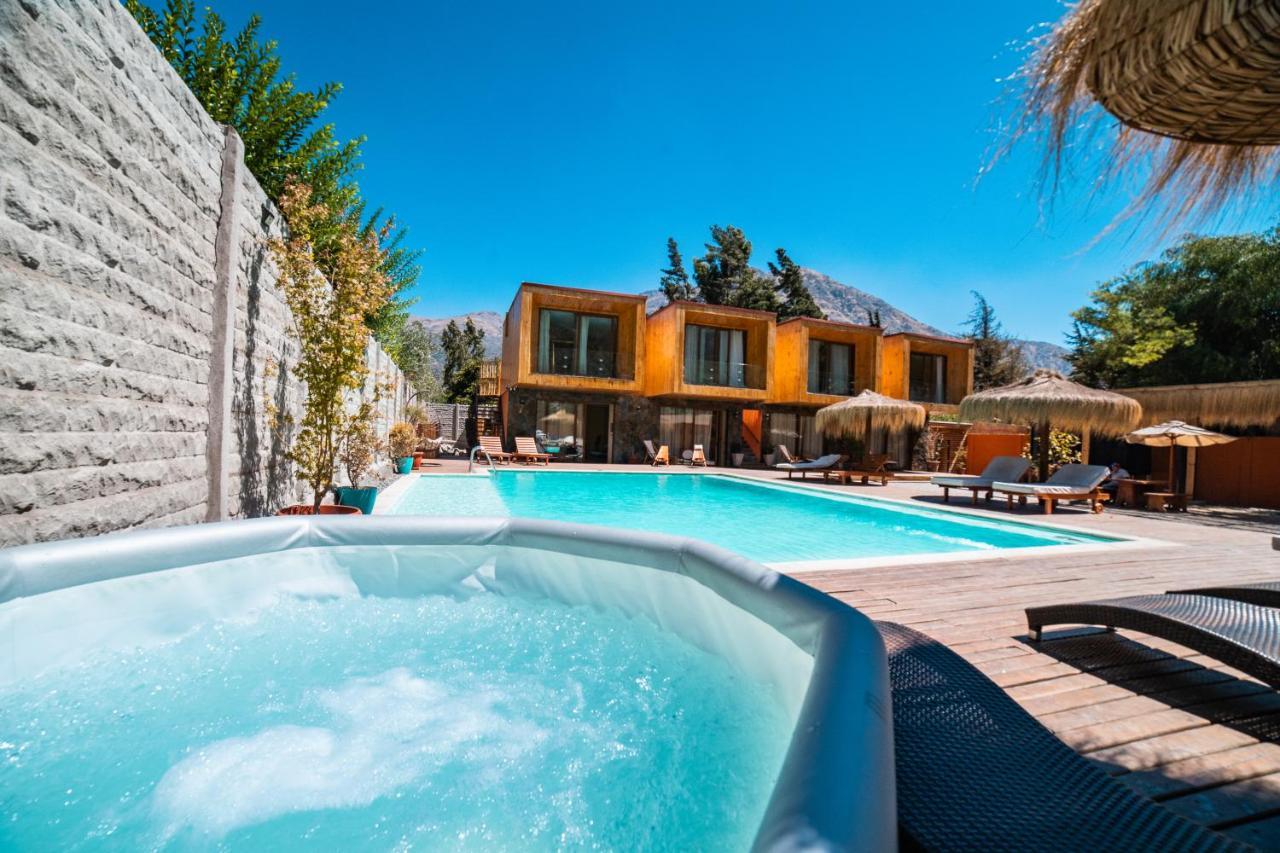 Cajon Del Maipo Lodge San José de Maipo エクステリア 写真