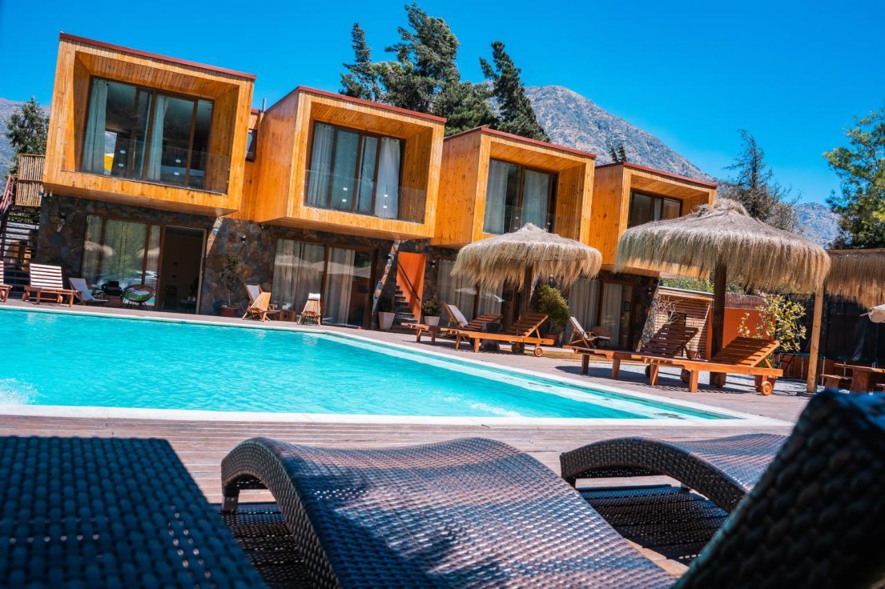 Cajon Del Maipo Lodge San José de Maipo エクステリア 写真